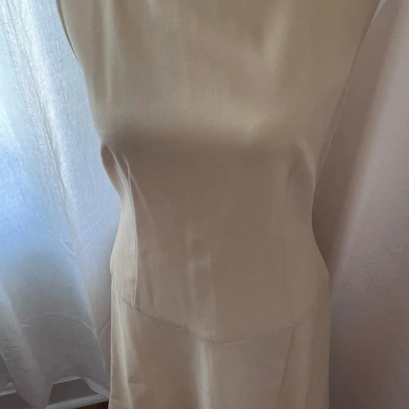 Dolce & Gabbana Virgin Wool Cream Mini Dress with belt Women Size 6 Medium IT 42 - Picture 9 of 11